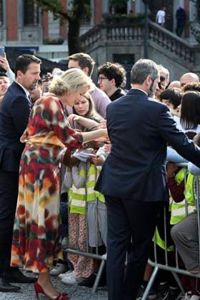 Royal Visit To The Province Of Liege LIÈGE, BELGIUM - SEPTEMBER 29: King Philippe and Queen Mathilde are visiting the province of Liège. The King and Queen will proceed to Place Saint-Lambert (Espace Tivoli) in Liège, where they will meet with local residents. September 29, 2026 in Liège, Belgium, 29 09 2026 Liège Belgium Copyright: xBertxVanxDenxBrouckex