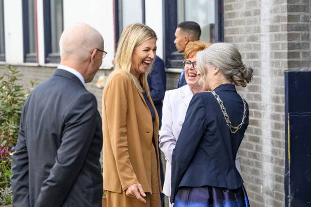 Queen Maxima at VNG Annual Congress - Netherlands Hulshof Herwalt grounds. Queen Máxima attends the annual congress of the Association of Netherlands Municipalities (VNG) in Lichtenvoorde. The theme of the congress this year is We do it together . Lichtenvoorde, Netherlands on September 29, 2026. Photo by Bruno Press ABACAPRESS.COM LICHTENVOORDE Netherlands  Copyright: xBrunoxPress ABACAx