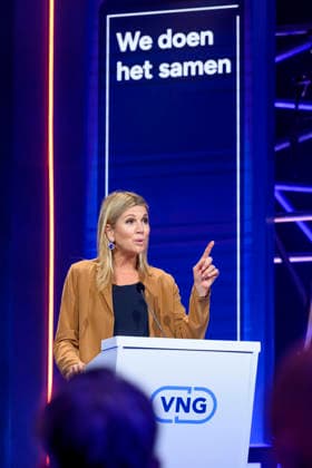 29-09-2026 Lichtenvoorde Queen Maxima attended the annual congress of the Association of Dutch Municipalities (VNG) in Lichtenvoorde. Â Copyright: xPPEx