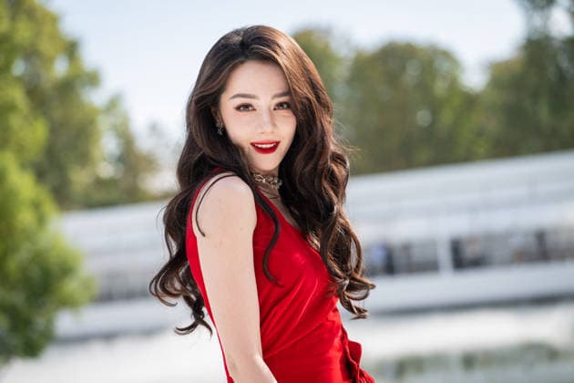 PFW - Dior Front Row Dilraba Dilmurat at the Christian Dior show during Paris Fashion Week Womenswear Spring Summer 2027 in the Jardin des Tuileries on September 29, 2026 in Paris, France. Photo by Alexis Jumeau ABACAPRESS.COM Paris France  Copyright: xJumeauxAlexis ABACAx