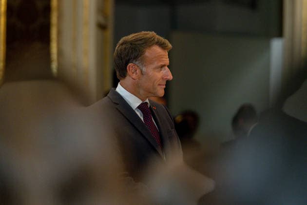Macron Participates in a Dialogue on Democracy in Europe at the Complutense University of Madrid The President of the French Republic, Emmanuel Macron, during the event Democracy in Europe in the Digital Age, on September 29, 2026, in Madrid, Spain Macron arrives in Madrid to begin a two-day state visit This is a trip of great institutional significance, as it is the French president’s first state visit to Spain since taking office, coinciding with the final stretch of his term, which ends in 2027. SEPTEMBER 29, 2026 Madrid, Spain Copyright: xRicardoxRubiox 7808786