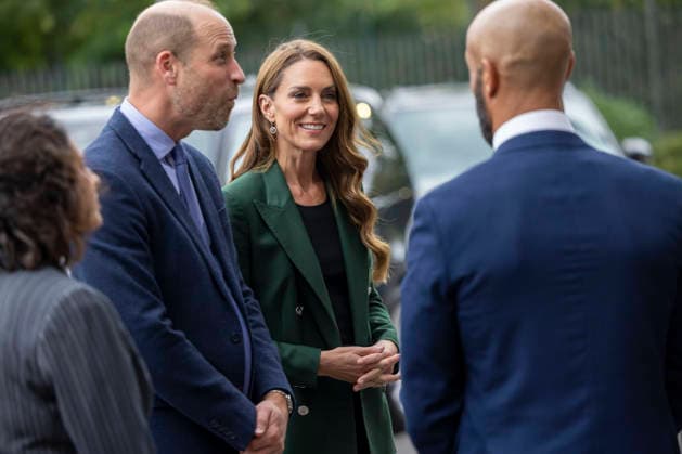 . 29 09 2026. Leeds, United Kingdom. Prince William and Kate Middleton, the Prince and Princess of Wales , during a visit to the Leeds Rhinos rugby team in Leeds, United Kingdom.  xPoolx xi-Imagesx IIM-27031-0014