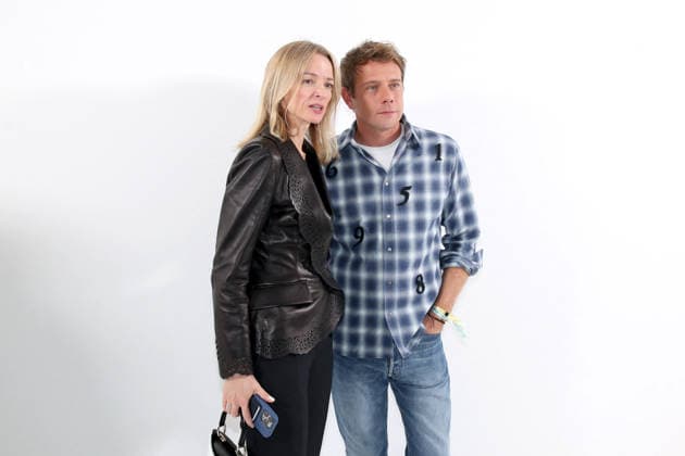 Jonathan Anderson and Delphine Arnault pose following the Dior Spring Summer 2027 Ready-to-Wear Greetings Collection fashion show as part of Paris Fashion Week, France, on September 29, 2026 Bertrand Rindoff Bestimage Celebrities at the Dior fashion show, Women’s Ready-to-Wear Spring Summer 2026, as part of Paris Fashion Week on September 29, 2026, in Paris, France Paris, France Copyright: xBERTRANDxRINDOFFxPETROFFx xBESTIMAGExBERTRANDxRINDOFFxPETROFFx xBESTIMAGEx