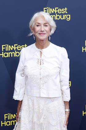 Helen Mirren attends an awards ceremony to present the Douglas Sirk Award at Cinemaxx Dammtor on September 29, 2026, in Hamburg, Germany. Helen Mirren receives the Douglas Sirk Award at the 34th Filmfest Hamburg in Germany.