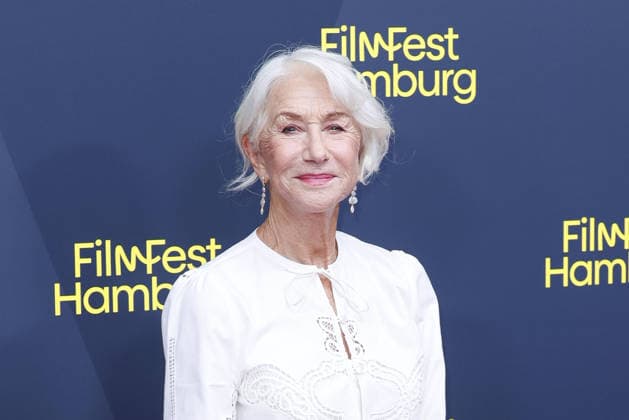 Helen Mirren attends an awards ceremony to present the Douglas Sirk Award at Cinemaxx Dammtor on September 29, 2026, in Hamburg, Germany. Helen Mirren receives the Douglas Sirk Award at the 34th Filmfest Hamburg in Germany.