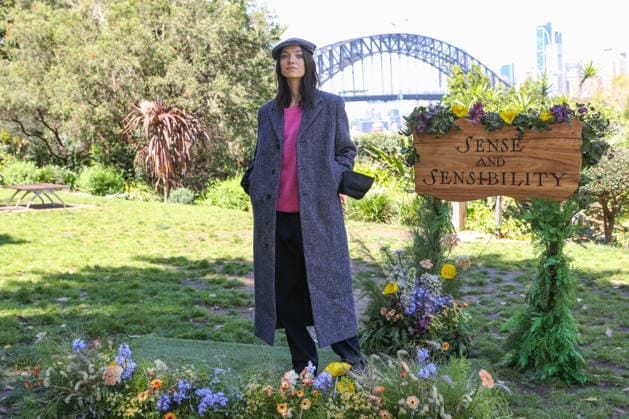 September 30, 2026: Sense and Sensibility cast member ESMo° CREED-MILES poses during a Photo Call at Wendy Whiteley s Secret Garden, Lavender Bay on September 30, 2026 in Sydney, NSW Australia  - ZUMAa155 20260930_aaa_a155_003 Copyright: xChristopherxKhouryx