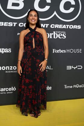 September 29, 2026, Madrid, Spain: Ana Bastos attends the Forbes Best Content Creator Awards at the Italian Embassy in Madrid. Madrid Spain  - ZUMAs197 20260929_aaa_s197_403 Copyright: xAtilanoxGarciax