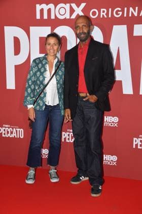 IPA89127985 - Rome, Cinema Adriano: Premiere of the HBO TV series Peccato. Pictured: Jonis Bascir Copyright: xVincenzoxLandix xVincenzoxLandix IPA89127985