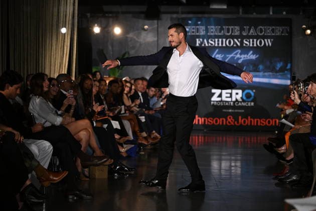 Los Angles Ca Sept 29: Gleb Savchenko at The 2026 Blue Jacket Fashion Show a benefit for Zero prostate cancer on September 29, 2026 Credit: Michael Mattes USA  - ZUMAa123 20260929_zaa_a123_084 Copyright: xAdMediax