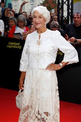 Helen Mirren at the premiere of the film *A Talent for Murder* and the Douglas Sirk Award ceremony at the 34th Hamburg Film Festival at Cinemaxx Dammtor in Hamburg, Germany, September 29, 2026 Foto:xC.xTamckex xFuturexImagex mirren_6912