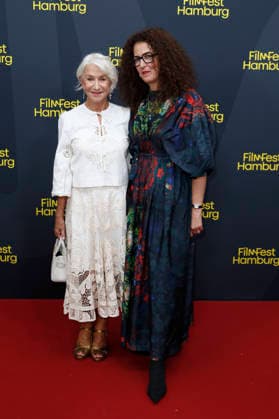 Helen Mirren and Malika Rabahallah at the premiere of the film *A Talent for Murder* and the Douglas Sirk Award ceremony at the 34th Filmfest Hamburg at Cinemaxx Dammtor in Hamburg, Germany, September 29, 2026 Foto:xC.xTamckex xFuturexImagex mirren_6914
