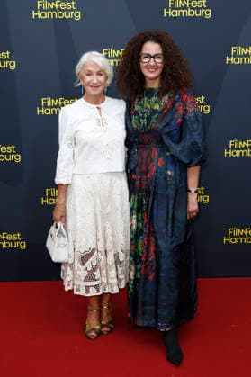 Helen Mirren and Malika Rabahallah at the premiere of the film *A Talent for Murder* and the Douglas Sirk Award ceremony at the 34th Filmfest Hamburg at Cinemaxx Dammtor in Hamburg, Germany, September 29, 2026 Foto:xC.xTamckex xFuturexImagex mirren_6915