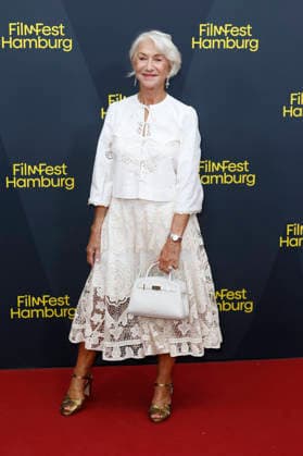 Helen Mirren at the premiere of the film *A Talent for Murder* and the Douglas Sirk Award ceremony at the 34th Hamburg Film Festival at Cinemaxx Dammtor in Hamburg, Germany, September 29, 2026 Foto:xC.xTamckex xFuturexImagex mirren_6920