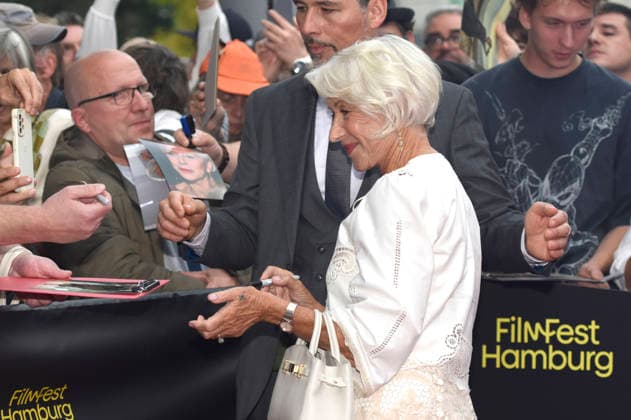 Helen Mirren at the premiere of the film *A Talent for Murder* and the Douglas Sirk Award ceremony at the 34th Hamburg Film Festival at Cinemaxx Dammtor in Hamburg, Germany, September 29, 2026 Foto:xC.xNiehausx xFuturexImagex mirren_6967