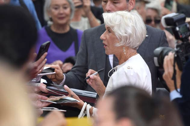 Helen Mirren at the premiere of the film *A Talent for Murder* and the Douglas Sirk Award ceremony at the 34th Hamburg Film Festival at Cinemaxx Dammtor in Hamburg, Germany, September 29, 2026 Foto:xC.xNiehausx xFuturexImagex mirren_6968