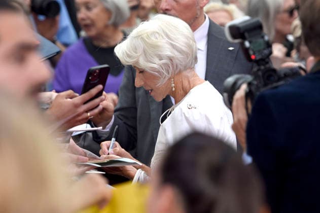 Helen Mirren at the premiere of the film *A Talent for Murder* and the Douglas Sirk Award ceremony at the 34th Hamburg Film Festival at Cinemaxx Dammtor in Hamburg, Germany, September 29, 2026 Foto:xC.xNiehausx xFuturexImagex mirren_6969