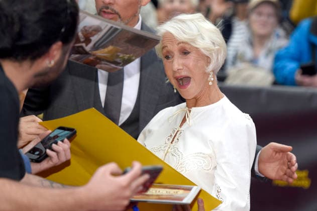 Helen Mirren at the premiere of the film *A Talent for Murder* and the Douglas Sirk Award ceremony at the 34th Hamburg Film Festival at Cinemaxx Dammtor in Hamburg, Germany, September 29, 2026 Foto:xC.xNiehausx xFuturexImagex mirren_6970