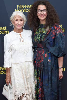 Helen Mirren and Malika Rabahallah at the premiere of the film *A Talent for Murder* and the Douglas Sirk Award ceremony at the 34th Filmfest Hamburg at Cinemaxx Dammtor in Hamburg, Germany, September 29, 2026 Foto:xC.xNiehausx xFuturexImagex mirren_6977