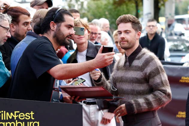 Lukas Dhont at the premiere of the film *Coward* at the 34th Filmfest Hamburg 2026 at Cinemaxx Dammtor in Hamburg, September 29, 2026 Foto:xC.xTamckex xFuturexImagex coward_6902