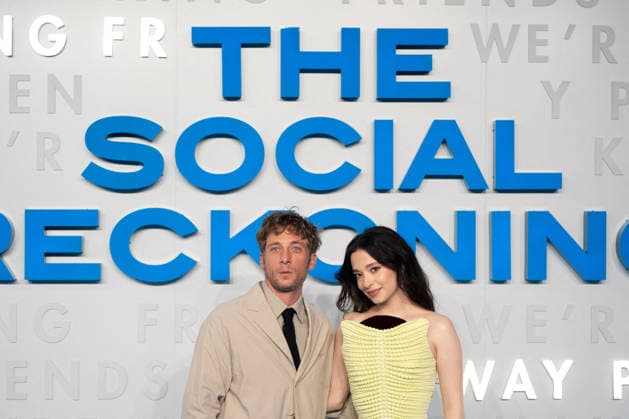 The Social Reckoning Gala Screening - London Jeremy Allen White and Mikey Madison attend the premiere of The Social Reckoning at Curzon Mayfair in London, England on September 29, 2026. Photo by Lounis Tiar ABACAPRESS.COM London United Kingdom  Copyright: xLounisPhotography ABACAx