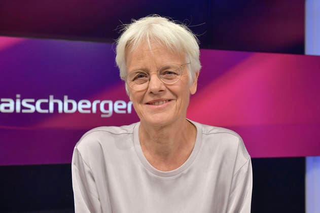 Ulrike Herrmann on the ARD talk show *maischberger* at the studio in Berlin-Adlershof, Berlin, September 29, 2026 Foto:xM.xBehrensx xFuturexImagex maischberger2909_6911