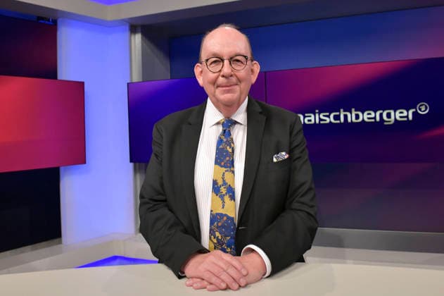 Denis Scheck on the ARD talk show maischberger at the studio in Berlin-Adlershof, Berlin, September 29, 2026 Foto:xM.xBehrensx xFuturexImagex maischberger2909_6917
