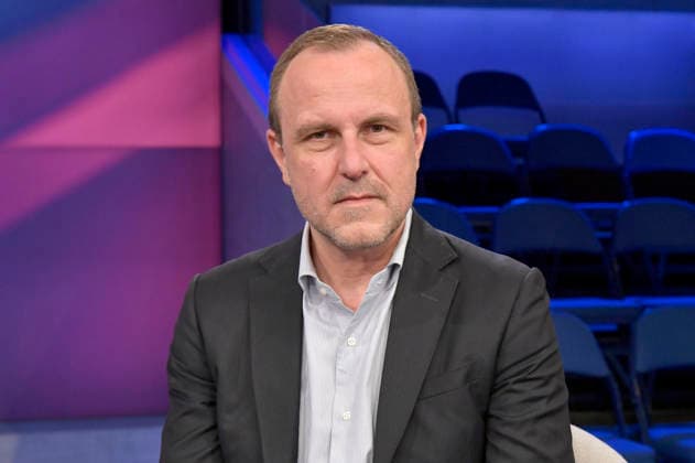 Peter R. Neumann on the ARD talk show *maischberger* at the studio in Berlin-Adlershof, Berlin, September 29, 2026 Foto:xM.xBehrensx xFuturexImagex maischberger2909_6932