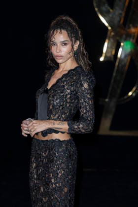 Zoë Kravitz at the Saint Laurent Women’s Ready-to-Wear Spring Summer 2027 show photocall during Paris Fashion Week (PFW) at the Trocadéro Fountain in Paris, France, on September 29, 2026 Olivier Borde Bestimage photocall for the Saint Laurent Women’s Ready-to-Wear Spring Summer 2027 show during Paris Fashion Week (PFW) at the Trocadéro Fountain in Paris, France, on September 29, 2026 France  Copyright: xOLIVIERxBORDEx xBESTIMAGExOLIVIERxBORDEx xBESTIMAGEx