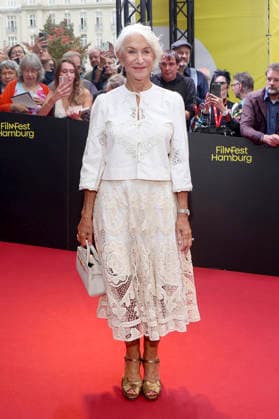 ABB FILMFEST: Dame Helen Mirren, the British actress and award recipient, at the Douglas Sirk Award ceremony on the red carpet at the 2026 FilmFest Hamburg at the Cinemaxx Dammtor movie theater in Hamburg on September 29, 2026, Hamburg, Germany