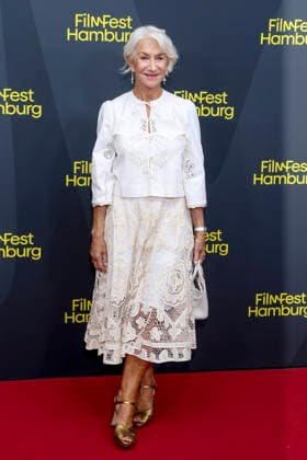 ABB FILMFEST: Dame Helen Mirren, the British actress and award winner, at the Douglas Sirk Award ceremony on the red carpet at the 2026 FilmFest Hamburg at the Cinemaxx Dammtor movie theater in Hamburg on September 29, 2026, Hamburg, Germany