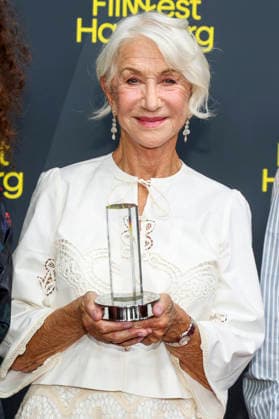 ABB FILMFEST: Dame Helen Mirren, the British actress and award winner, at the Douglas Sirk Award ceremony on the red carpet at the 2026 FilmFest Hamburg at the Cinemaxx Dammtor movie theater in Hamburg on September 29, 2026, Hamburg, Germany