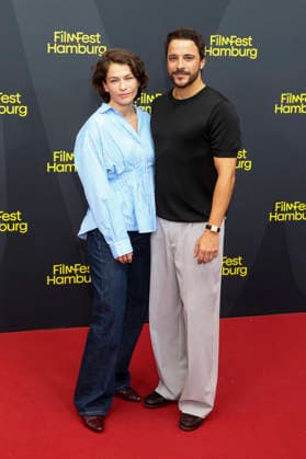 ABB FILMFEST Kostja Ullmann and Henriette Confurius walked the red carpet at the premiere of the film *The Third Wedding* at FilmFest Hamburg 2026 at the Cinemaxx Dammtor theater in Hamburg on September 29, 2026, Hamburg, Germany