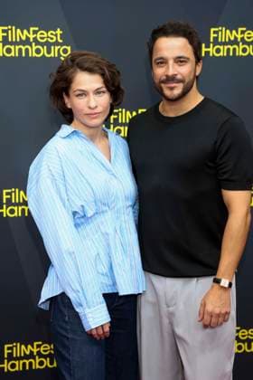 ABB FILMFEST Kostja Ullmann and Henriette Confurius walk the red carpet at the premiere of the film *The Third Wedding* at FilmFest Hamburg 2026 at the Cinemaxx Dammtor theater in Hamburg on September 29, 2026, Hamburg, Germany