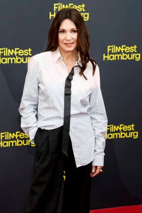 ABB FILMFEST: Iris Berben walks the red carpet at the premiere of the film *Die dritte Hochzeit* at FilmFest Hamburg 2026 at the Cinemaxx Dammtor theater in Hamburg on September 29, 2026, Hamburg, Germany