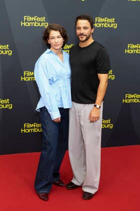 ABB FILMFEST: Kostja Ullmann and Henriette Confurius walk the red carpet at the premiere of the film *The Third Wedding* at FilmFest Hamburg 2026 at the Cinemaxx Dammtor theater in Hamburg on September 29, 2026, Hamburg, Germany