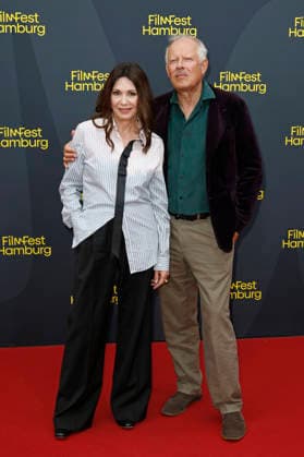 Iris Berben and Axel Milberg at the premiere of the ZDF TV movie *Die dritte Hochzeit* at the 34th Filmfest Hamburg 2026 at Cinemaxx Dammtor in Hamburg, June 29, 2026 Foto:xC.xTamckex xFuturexImagex hochzeit_6935