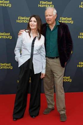 Iris Berben and Axel Milberg at the premiere of the ZDF TV movie *Die dritte Hochzeit* at the 34th Filmfest Hamburg 2026 at Cinemaxx Dammtor in Hamburg, June 29, 2026 Foto:xC.xTamckex xFuturexImagex hochzeit_6936