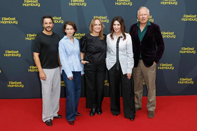 Kostja Ullmann, Henriette Confurius, Mirjam Unger, Iris Berben, and Axel Milberg at the premiere of the ZDF television movie *Die dritte Hochzeit* at the 34th Filmfest Hamburg 2026 at Cinemaxx Dammtor in Hamburg, June 29, 2026 Foto:xC.xTamckex xFuturexImagex hochzeit_6945