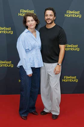 Henriette Confurius and Kostja Ullmann at the premiere of the ZDF TV movie *Die dritte Hochzeit* at the 34th Filmfest Hamburg 2026 at Cinemaxx Dammtor in Hamburg, June 29, 2026 Foto:xC.xTamckex xFuturexImagex hochzeit_6951