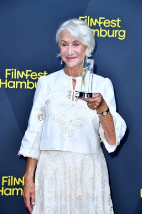 Helen Mirren at the ceremony to present the Douglas Sirk Prize to Helen Mirren in Hamburg on September 29, 2026