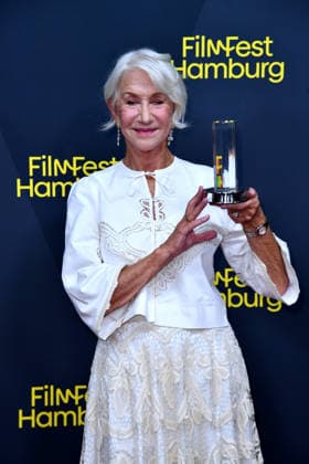 Helen Mirren at the ceremony to present the Douglas Sirk Award to Helen Mirren in Hamburg on September 29, 2026