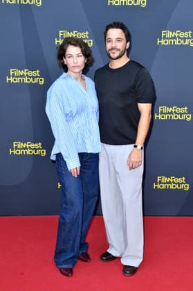 Henriette Confurius and Kostja Ullmann at the FilmFest Hamburg premiere of *The Third Wedding* in Hamburg on September 29, 2026