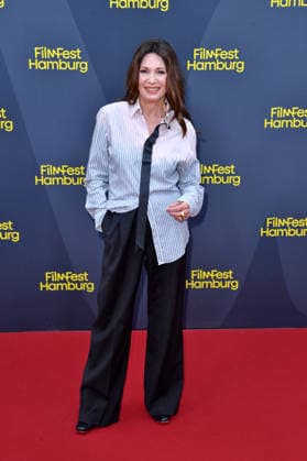 Iris Berben at the FilmFest Hamburg premiere of *The Third Wedding* in Hamburg on September 29, 2026