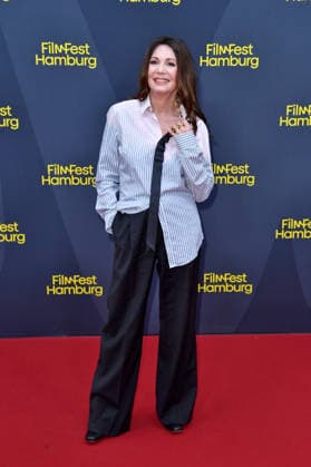 Iris Berben at the FilmFest Hamburg premiere of *The Third Wedding* in Hamburg on September 29, 2026