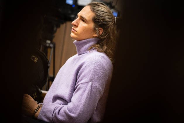September 30, 2026, Budapest, Budapest, Hungary: German antifa activist MAJA T. stand before the Budapest-Capital Regional Court of Appeal on 30 September, 2026 Budapest Hungary - ZUMAa256 20260930_zip_a256_019 Copyright: xDanielxAlfoldix