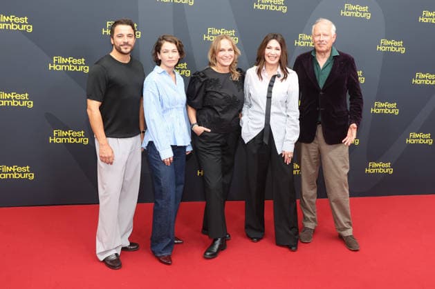 HAMBURG FILM FESTIVAL 2026 Day 5 Kostja Ullmann, Henriette Confurius, Miriam Unger, Iris Berben, Axel Milberg, The Third Wedding, Hamburg Film Festival, Cinmeaxx, September 29, 2026 Copyright: xEventpressxBecherx