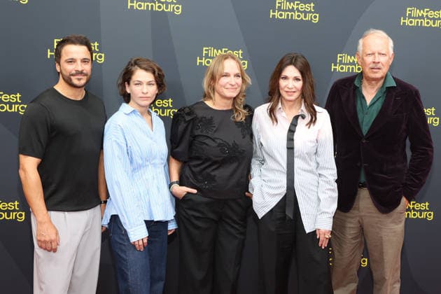 HAMBURG FILM FESTIVAL 2026 Day 5 Kostja Ullmann, Henriette Confurius, Miriam Unger, Iris Berben, Axel Milberg, The Third Wedding, Hamburg Film Festival, Cinmeaxx, September 29, 2026 Copyright: xEventpressxBecherx