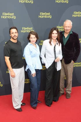 HAMBURG FILM FESTIVAL 2026 Day 5 Kostja Ullmann, Henriette Confurius, Iris Berben, Axel Milberg, The Third Wedding, Hamburg Film Festival, Cinmeaxx, September 29, 2026 Copyright: xEventpressxBecherx