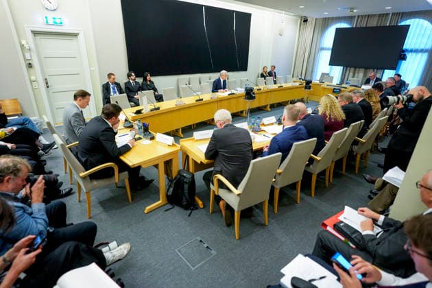 Another hearing on Jeffrey Epstein’s network in Norway Oslo 20260930 Prime Minister Jonas Gahr Store (Ap) during the Storting’s Control and Constitutional Committee’s hearing on practices at the Ministry of Foreign Affairs and Jeffrey Epstein’s network in Norway Photo: Cornelius Poppe, NTB Oslo, Norway J z0qhWl 10 EDITORIAL USE ONLY Ref BNC POLJ z0qhWl 10 jpg  Copyright: xCorneliusxPoppex xNTBx