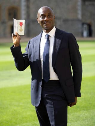 . 30 09 2026. Windsor , United Kingdom. British writer, broadcaster, and curator ,Ekow Eshun, with his OBE after an Investiture at Windsor Castle, United Kingdom.  xStephenxLockx xi-Imagesx IIM-27034-0012